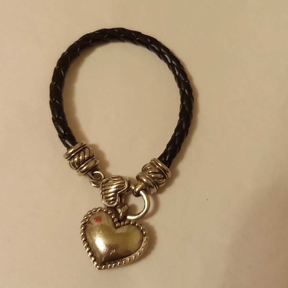 Brighten 7" heart locket bracelet